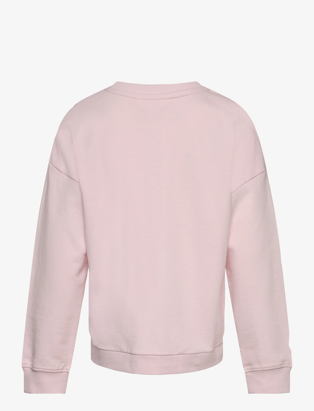 Mango - Cotton-blend message sweatshirt - sweatshirts - lt-pastel pink - 1