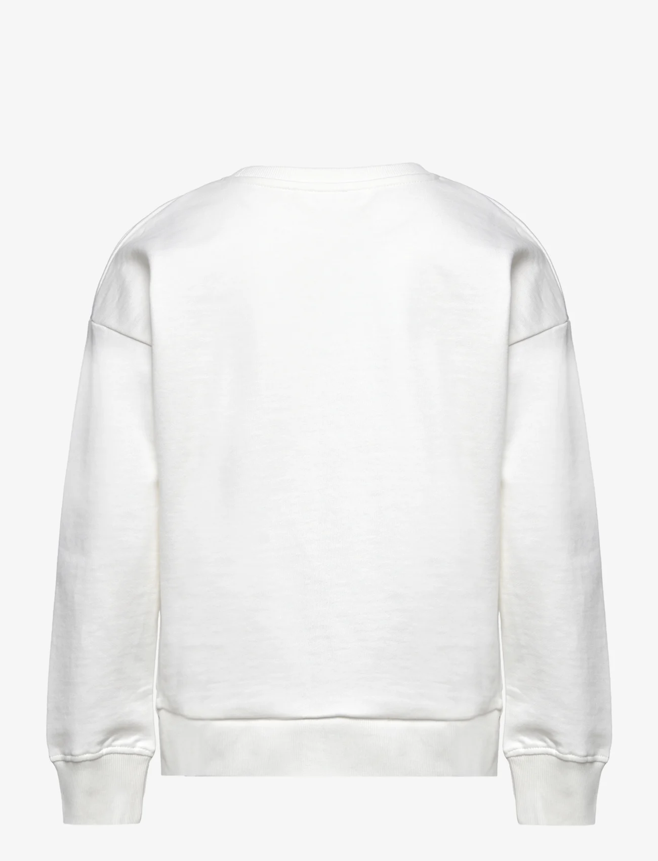Mango - Cotton-blend message sweatshirt - sweatshirts - natural white - 1