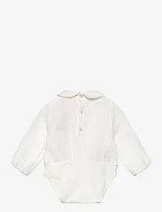 Mango - Cotton bodysuit blouse - de laveste prisene - natural white - 1