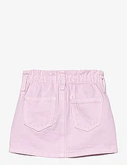 Mango - Paperbag denim skirt - jeanskjolar - lt-pastel purple - 1