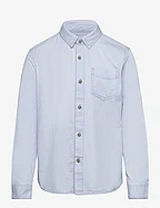 Pocket denim shirt - OPEN BLUE