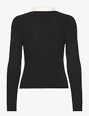 Mango - Knitted polo neck sweater - laveste priser - black - 1