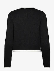 Mango - Knitted buttoned jacket - koftor - black - 1