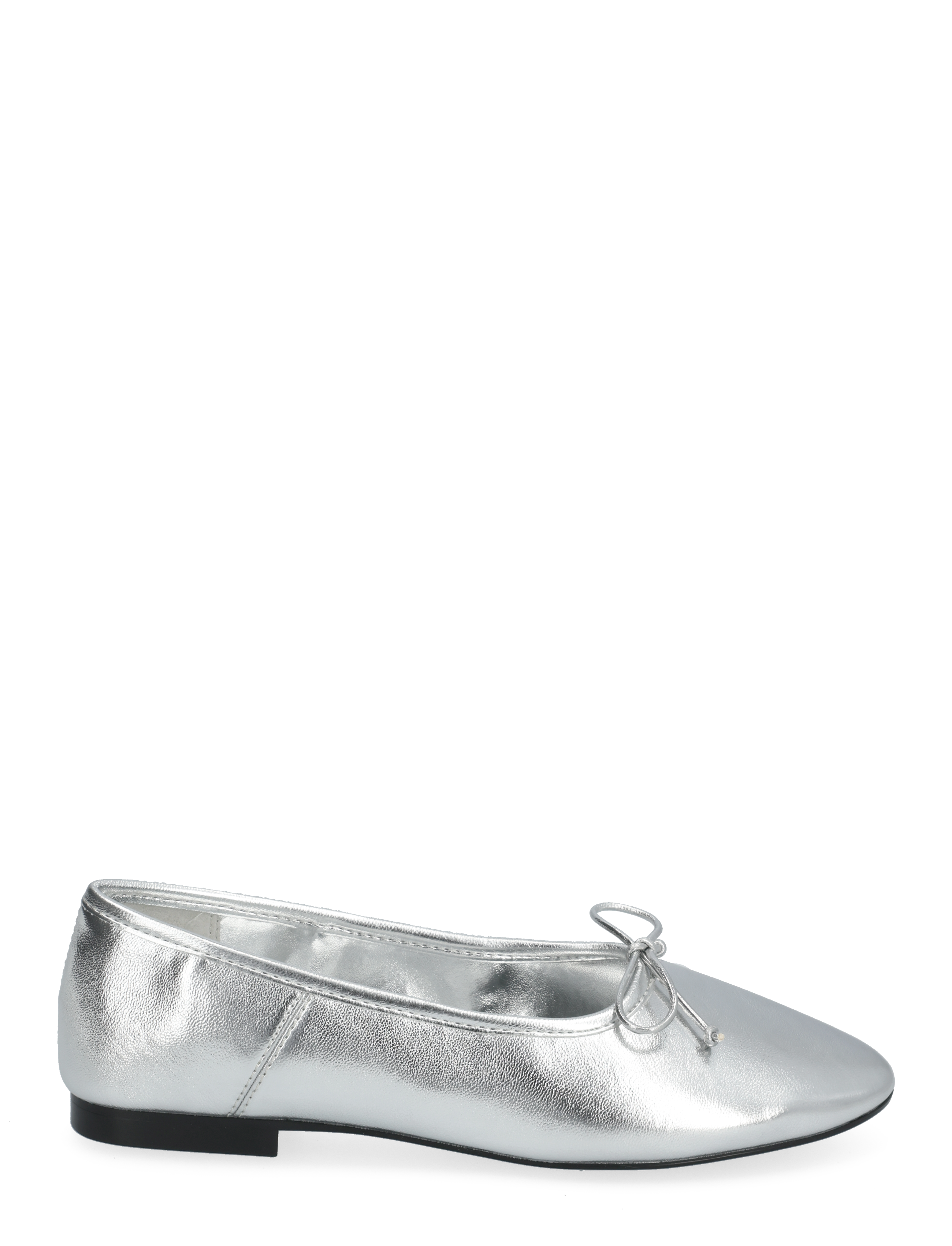 Mango - Metallic ballet flats - die niedrigsten preise - silver - 1