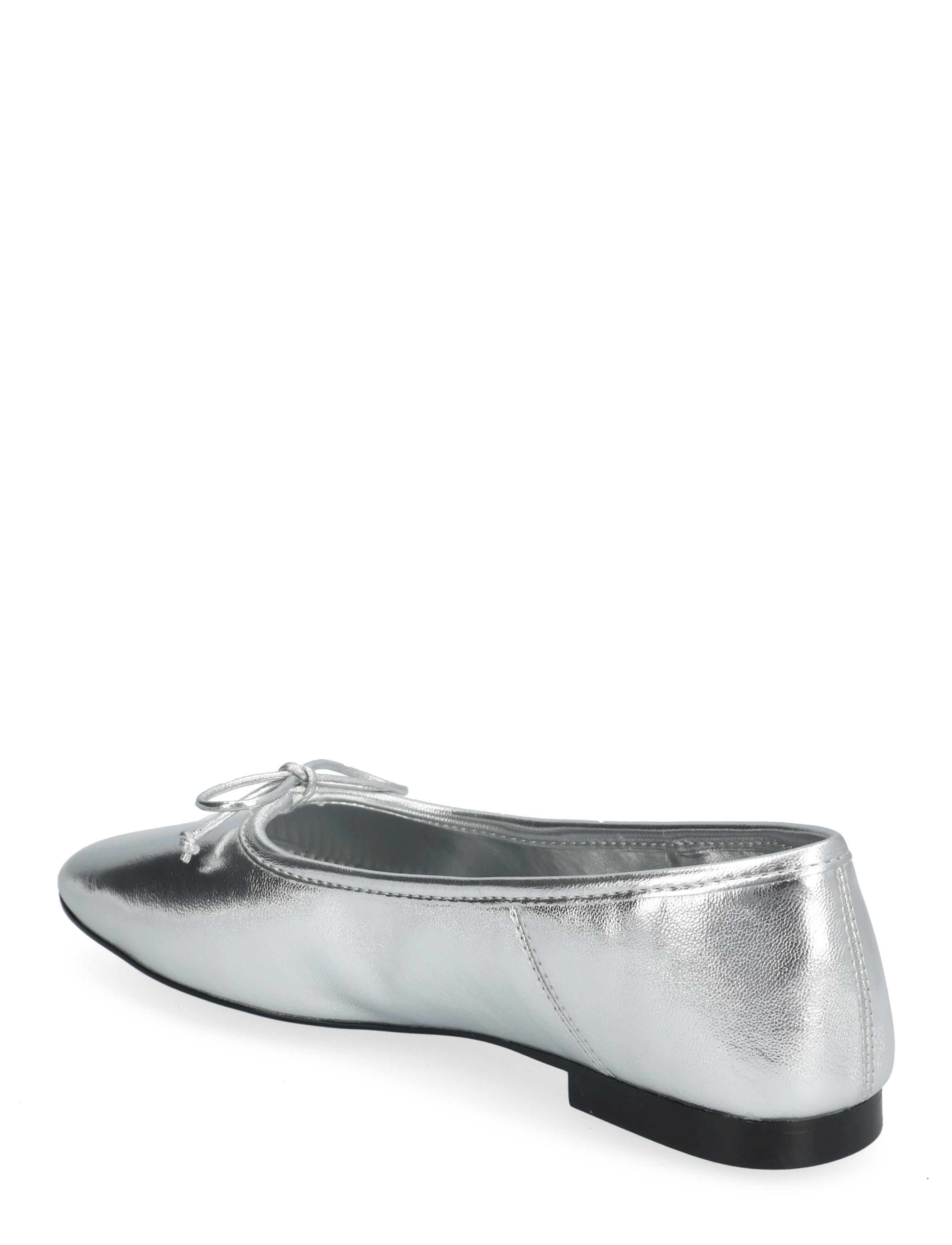 Mango - Metallic ballet flats - die niedrigsten preise - silver - 2