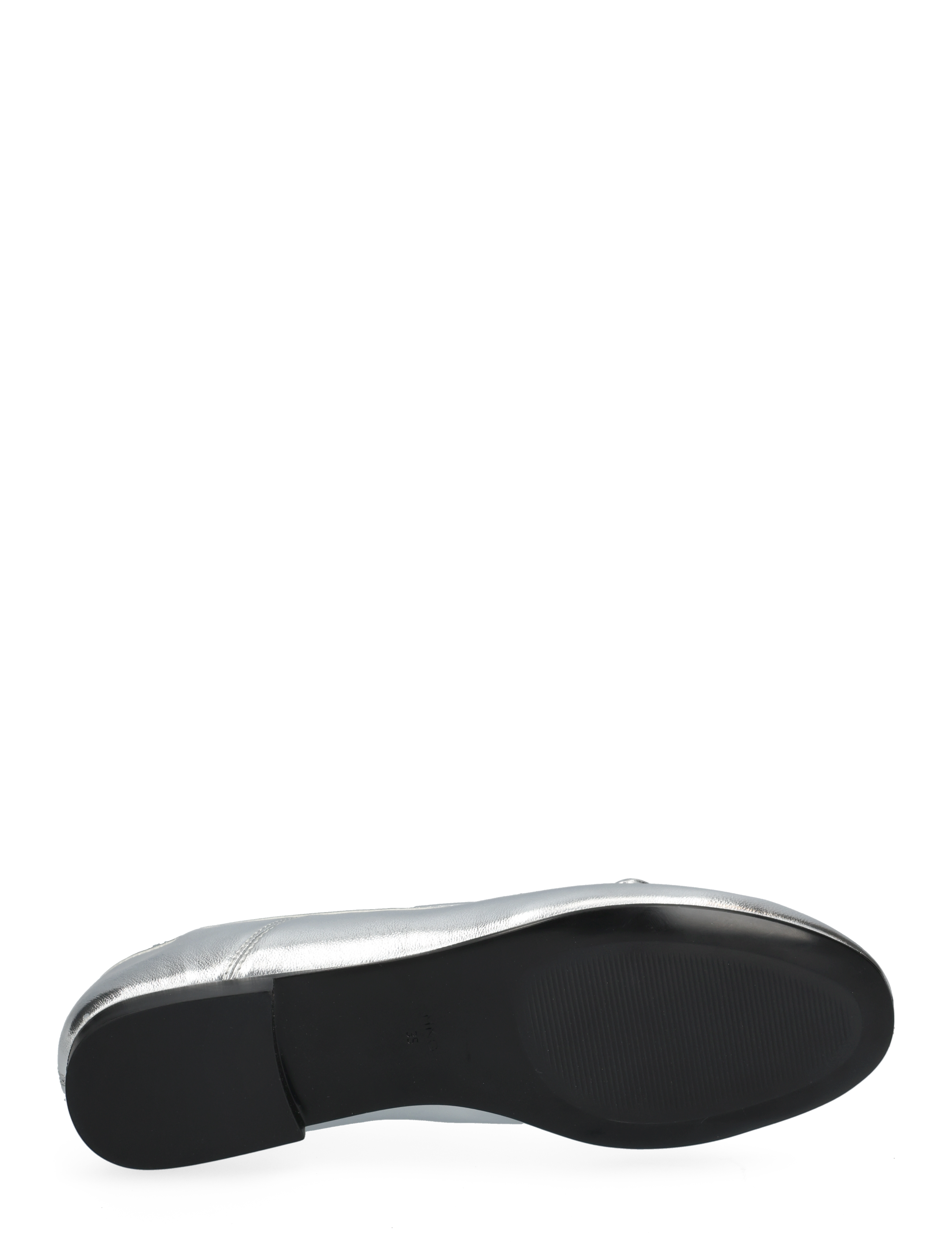 Mango - Metallic ballet flats - die niedrigsten preise - silver - 4