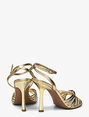 Mango - Strappy heeled sandals - festkläder till outletpriser - gold - 4