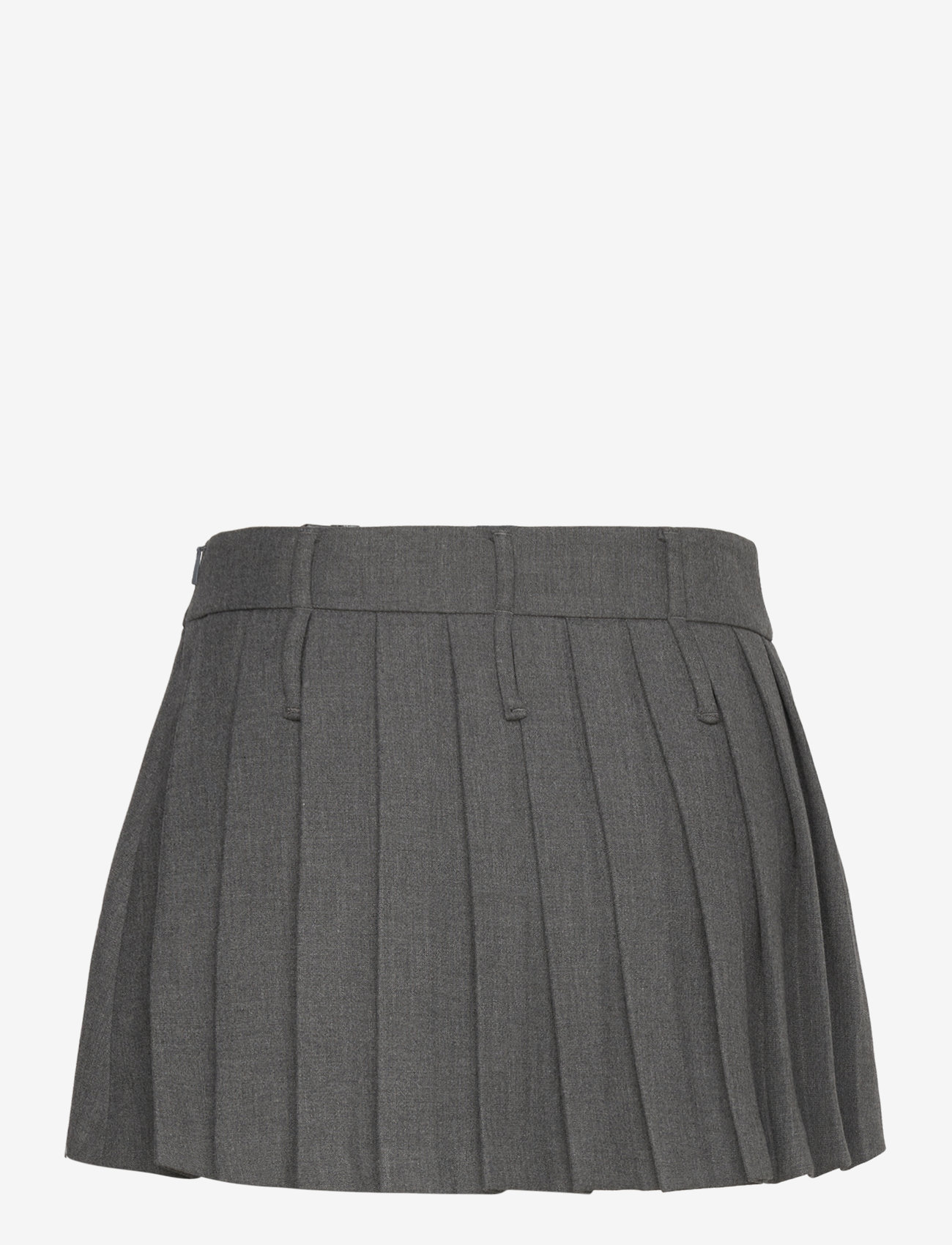 Mango - Pleated mini-skirt - faltenröcke - grey - 1