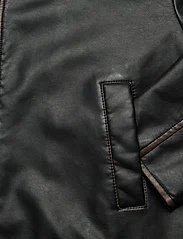Mango - Worn leather effect jacket - skinnjackor - brown - 3
