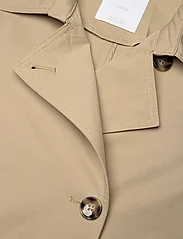 Mango - Double-breasted cotton trench coat - frühlingsmäntel - light beige - 5