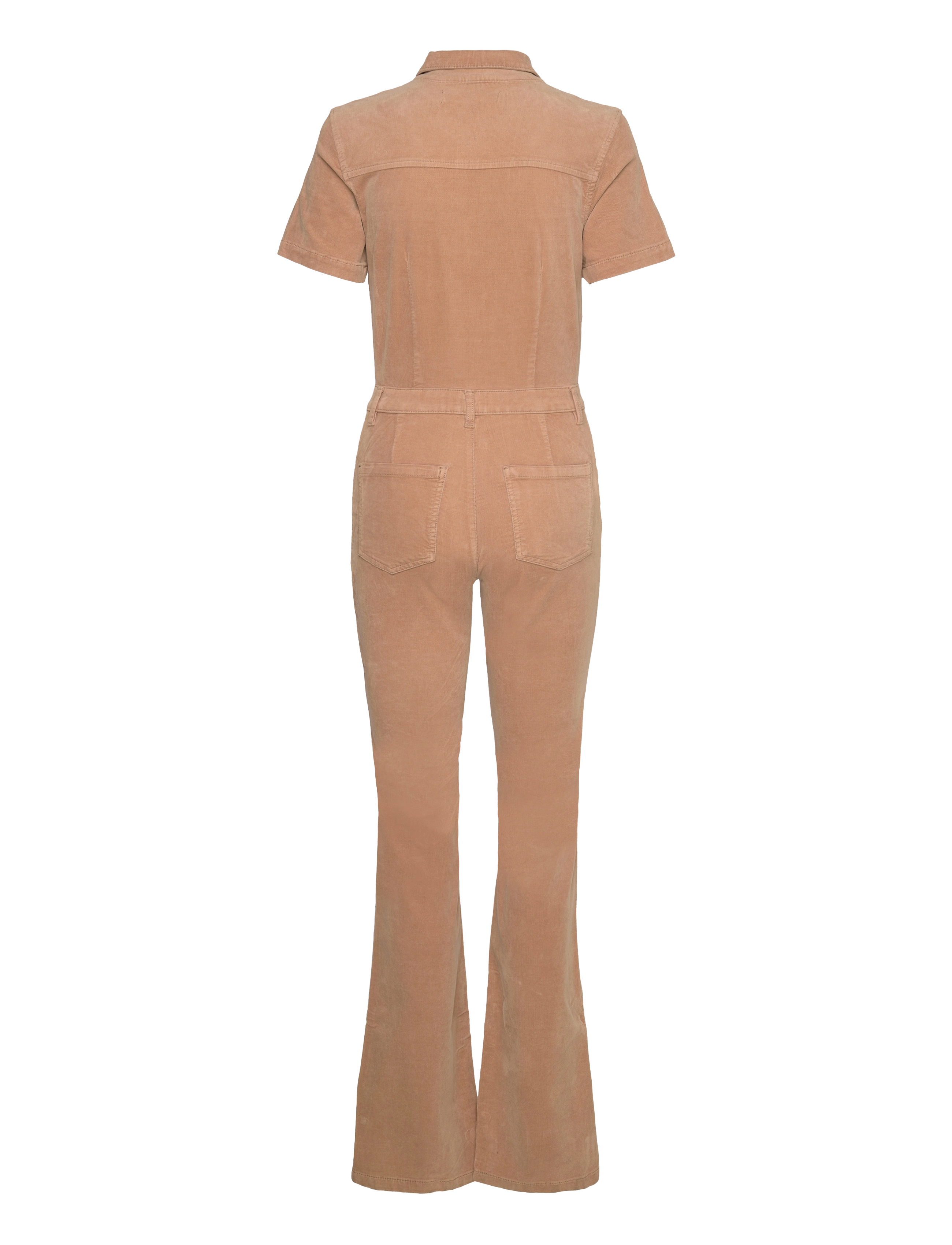 Mango - Corduroy jumpsuit with zip - jumpsuits - medium brown - 2