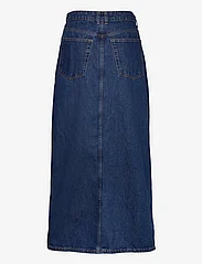 Mango - Slit denim skirt - jeanskjolar - open blue - 2