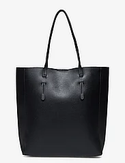 Mango - Leather-effect shopper bag - lägsta priserna - black - 0