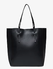 Mango - Leather-effect shopper bag - laveste priser - black - 1