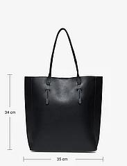 Mango - Leather-effect shopper bag - de laveste prisene - black - 4