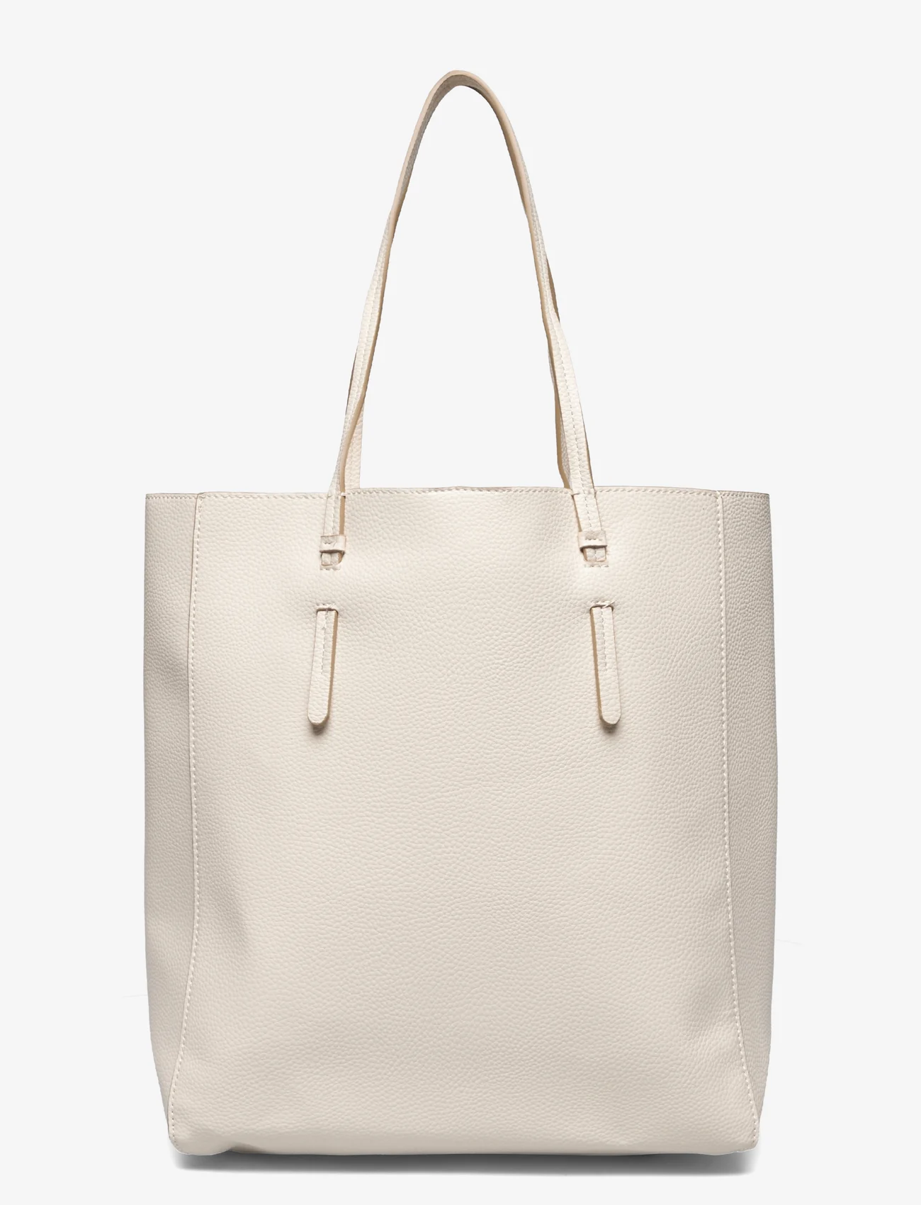 Mango - Leather-effect shopper bag - laveste priser - natural white - 1