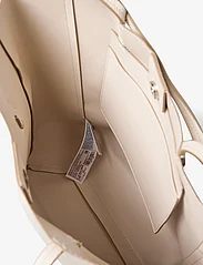 Mango - Leather-effect shopper bag - laveste priser - natural white - 3