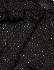 Mango - Tweed jacket with lurex details - festtøj til outletpriser - black - 4