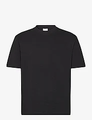 Mango - Basic 100% cotton relaxed-fit t-shirt - lägsta priserna - black - 0