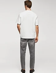 Mango - Basic 100% cotton relaxed-fit t-shirt - lägsta priserna - natural white - 3
