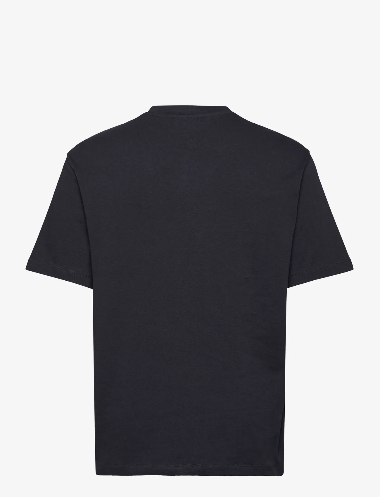 Mango - Basic 100% cotton relaxed-fit t-shirt - alhaisimmat hinnat - navy - 1