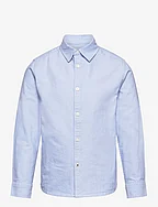 Oxford cotton shirt - LT-PASTEL BLUE