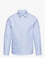 Mango - Oxford cotton shirt - långärmade skjortor - lt-pastel blue - 0