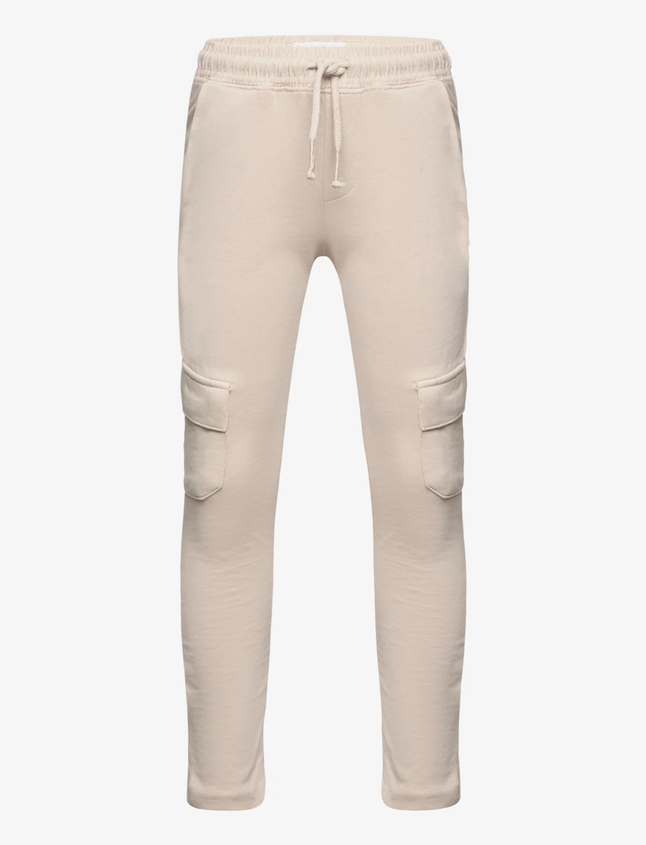 Mango - Cotton jogger-style trousers - laveste priser - lt pastel brown - 0