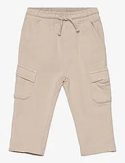 Mango - Cotton jogger-style trousers - de laveste prisene - lt pastel brown - 0