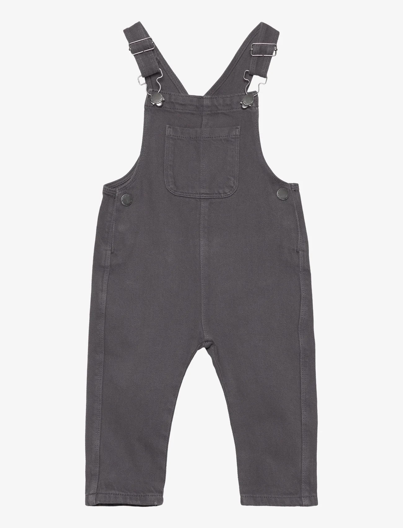Mango - Cotton dungarees - sommarfynd - charcoal - 0