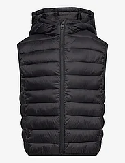 Mango - Quilted gilet with hood - alhaisimmat hinnat - black - 0
