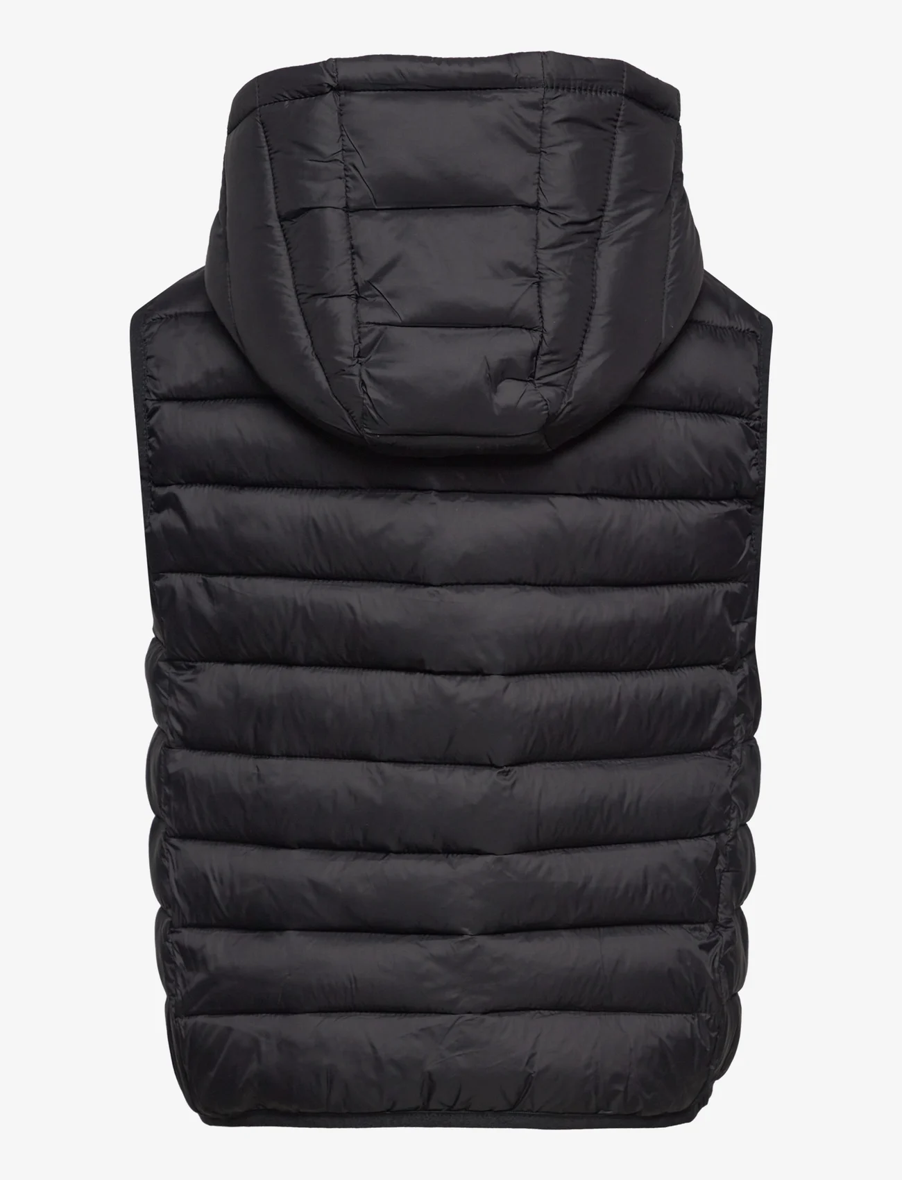 Mango - Quilted gilet with hood - alhaisimmat hinnat - black - 1