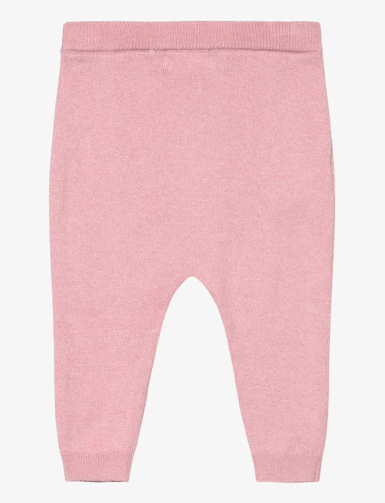 Mango - Knit trousers - de laveste prisene - lt-pastel pink - 1