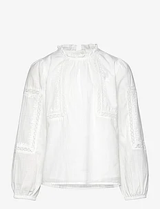 Embroidered blouse, Mango