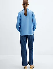 Mango - Lyocell fluid shirt - långärmade skjortor - lt-pastel blue - 3