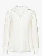 Lyocell fluid shirt - NATURAL WHITE