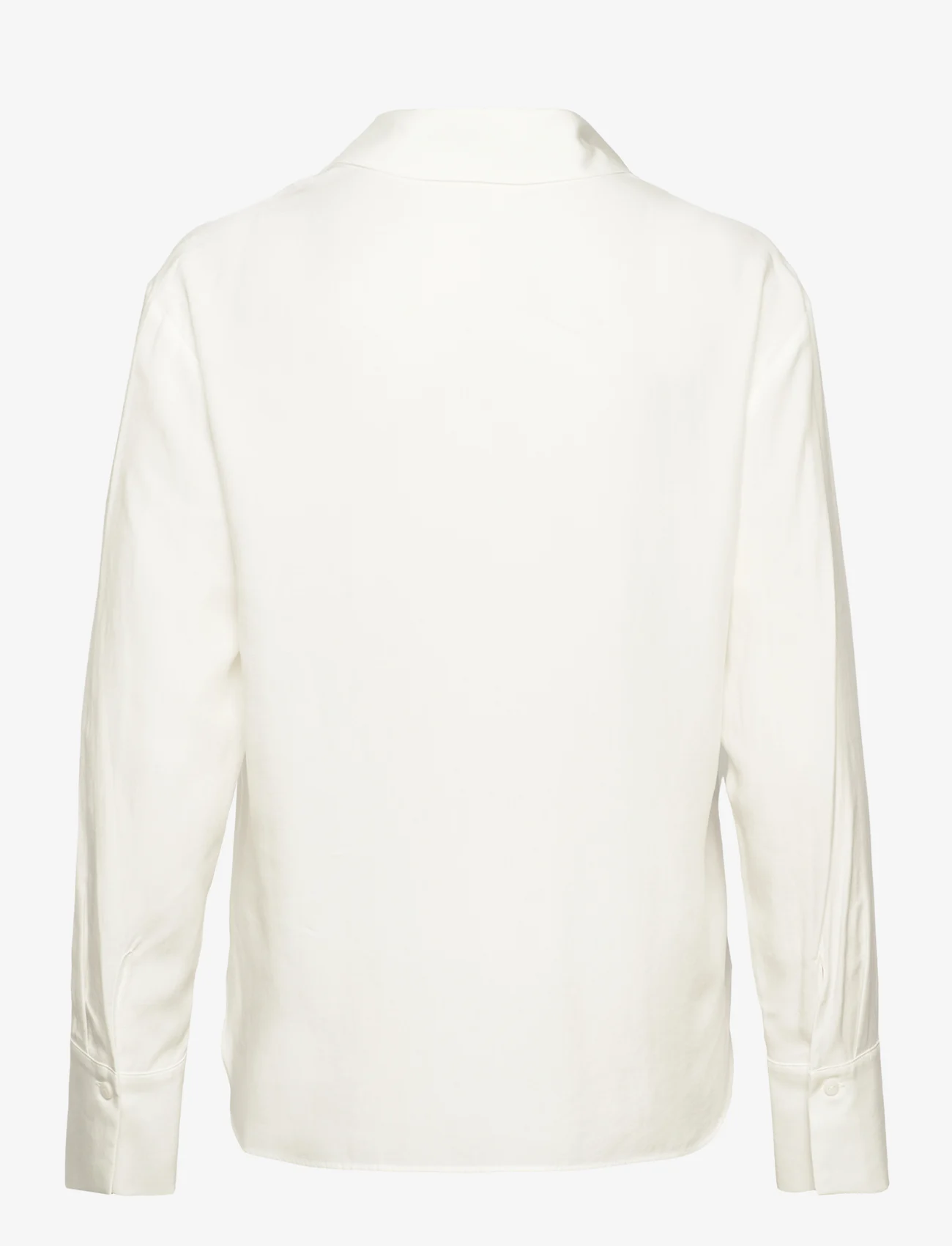 Mango - Lyocell fluid shirt - pitkähihaiset paidat - natural white - 1
