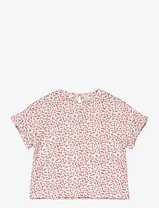 Floral short-sleeved t-shirt, Mango