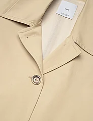 Mango - Cotton trench coat with shirt collar - vårjackor - light beige - 4