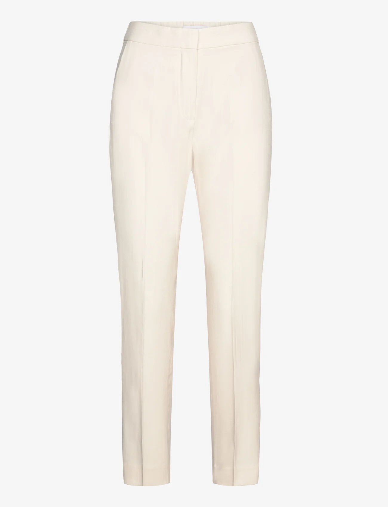 Mango - Straight suit trousers - festtøj til outletpriser - light beige - 0
