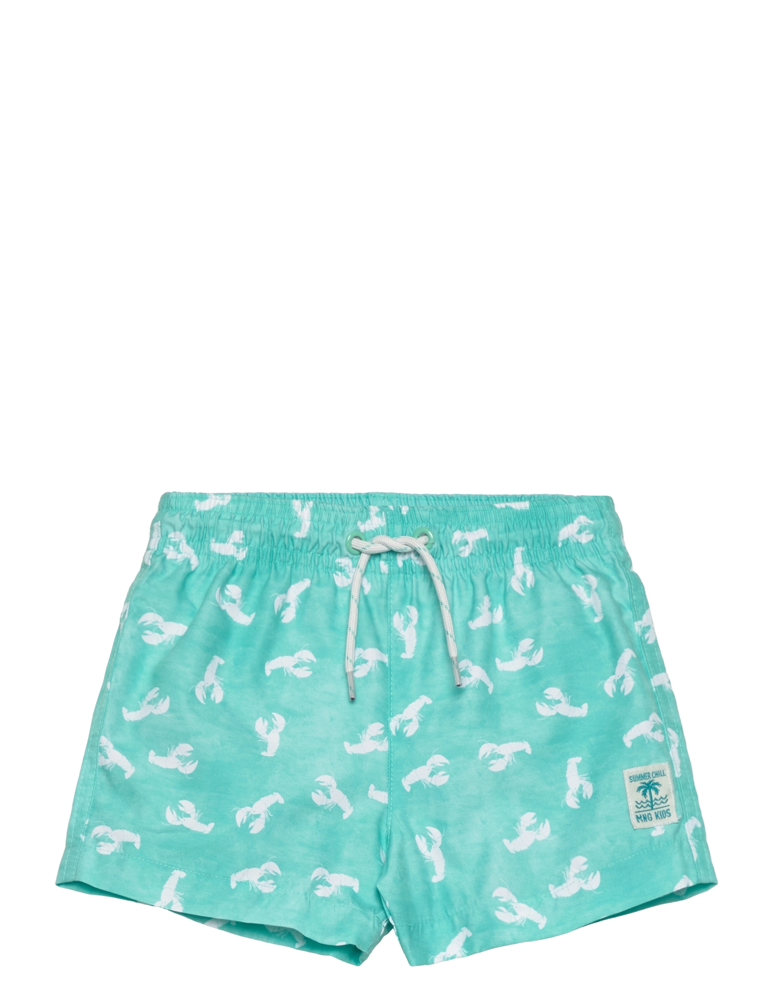 MANGO Lobster-Print Swimming Costume Blau - 96 - Kinder