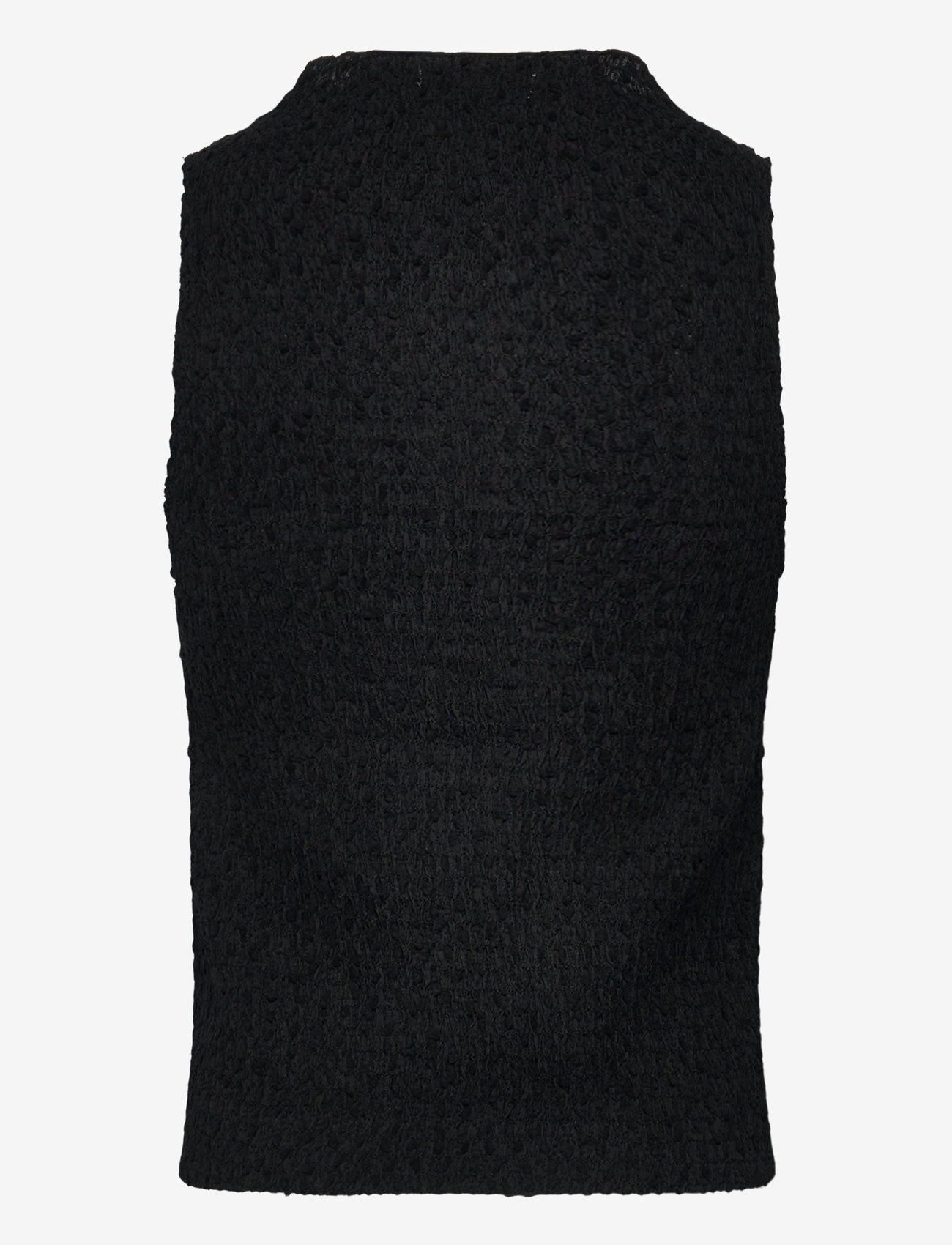 Mango - Ruched-texture top - madalaimad hinnad - black - 1