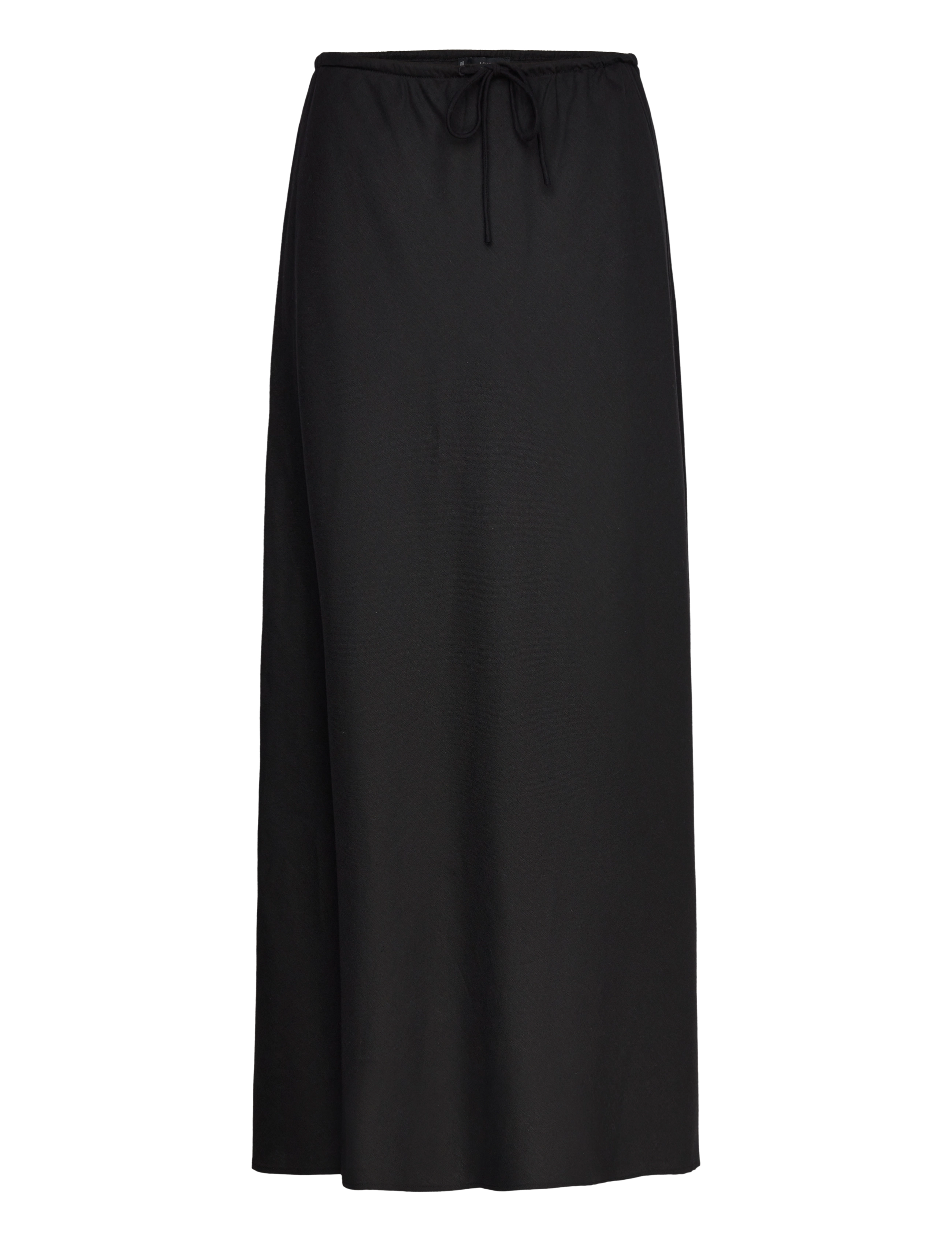 MANGO Long Rock With Adjustable Bow Schwarz - S - Damen