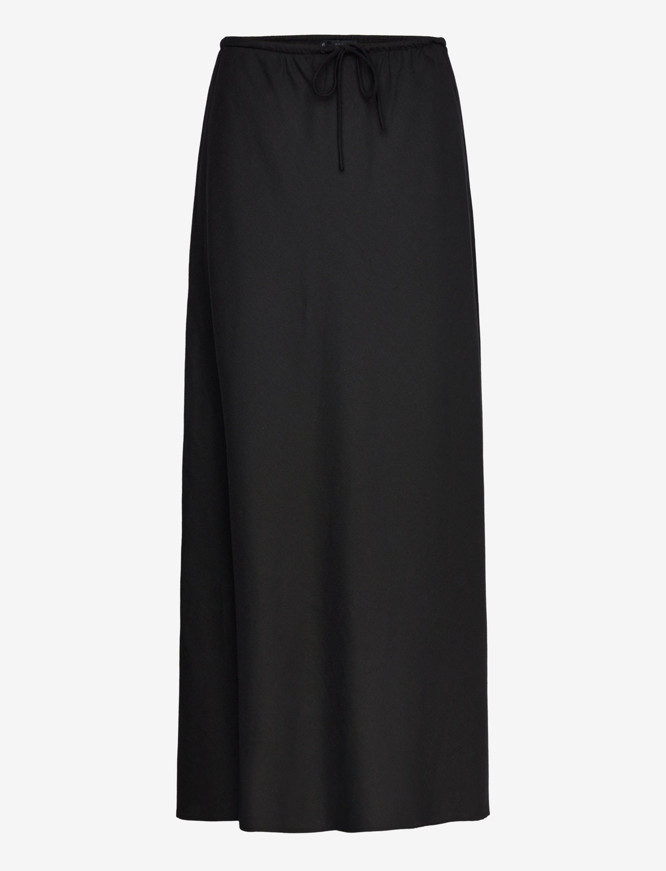 Mango - Long skirt with adjustable bow - maxi röcke - black - 1