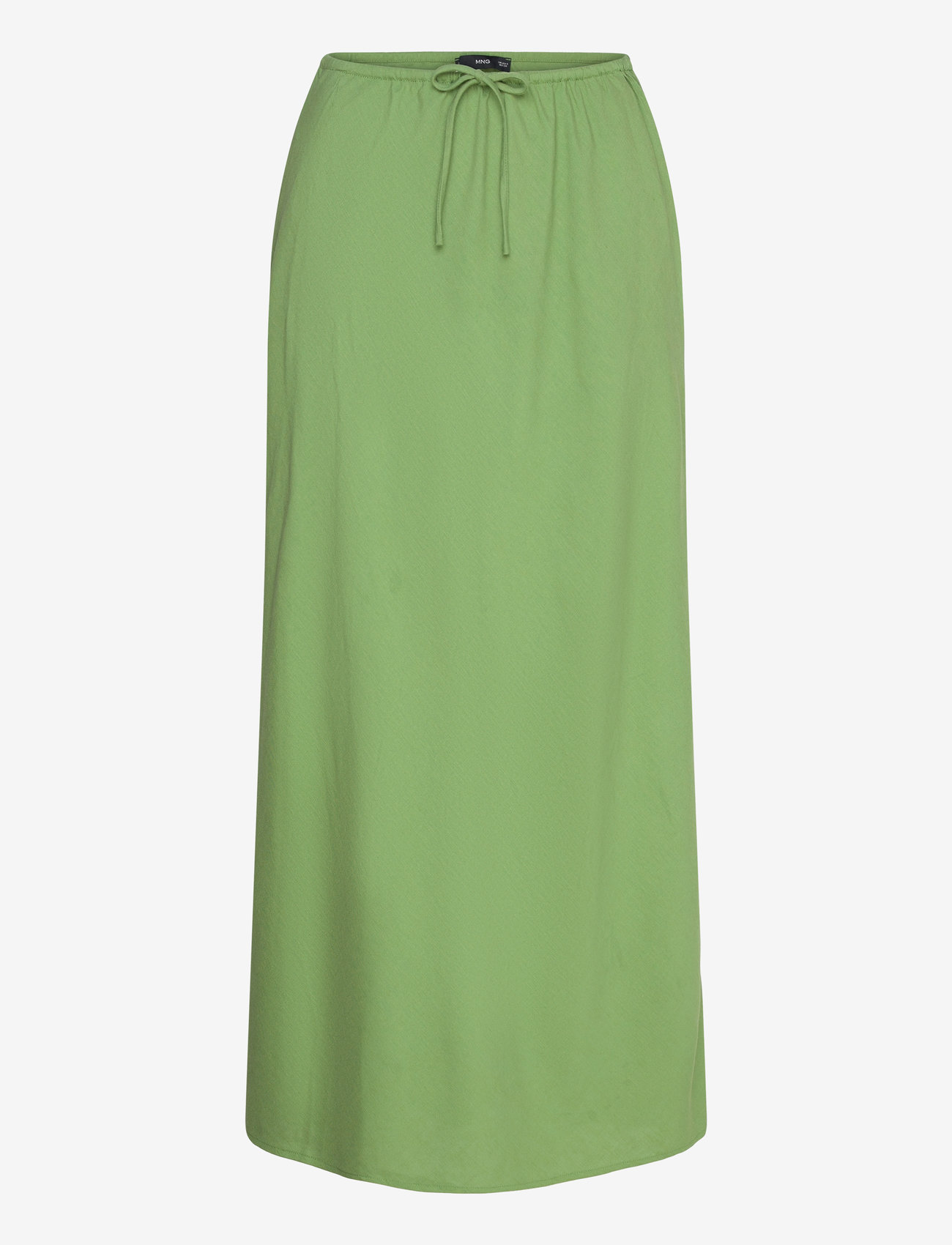 Mango - Long skirt with adjustable bow - maxi röcke - green - 1
