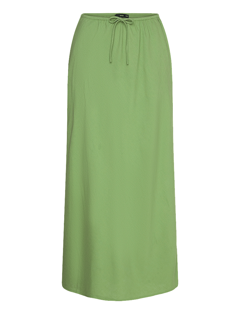 Mango - Long skirt with adjustable bow - maxi röcke - green - 1