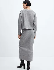 Mango - Cargo skirt with slit - de laveste prisene - medium grey - 3