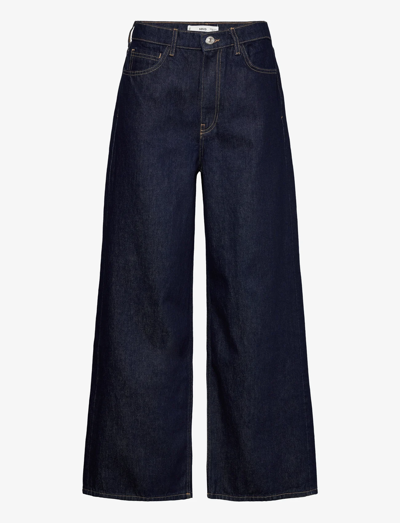 Mango - Low waist wideleg jeans - brede jeans - open blue - 0