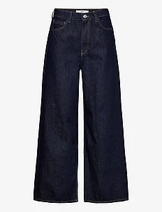 Low-rise loose-fit wideleg jeans, Mango