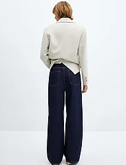 Mango - Low-rise loose-fit wideleg jeans - vide jeans - open blue - 3